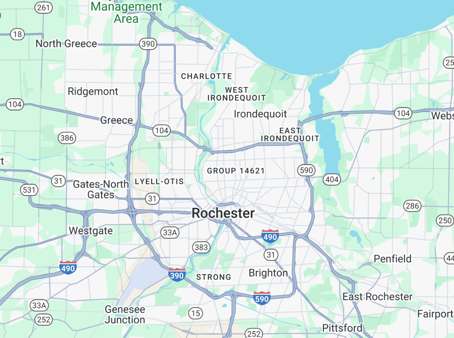 Rochester Map